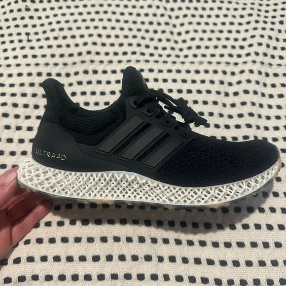 Adidas Ultra 4D Black Sneakers - Picture 3 of 5